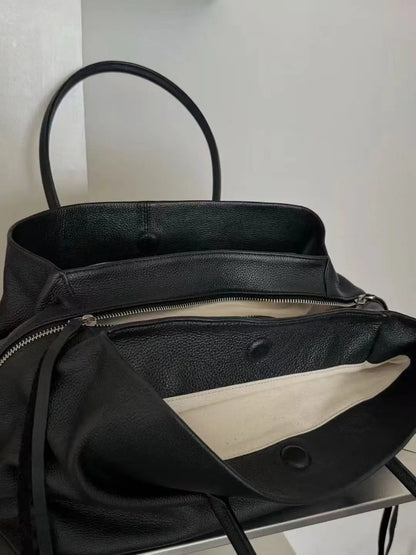 SOKYND Jessica Multi-Compartment Shoulder Tote Bag BagSOKYND-956695-BLA-L-10935BlackLarge 38x20x23 cm