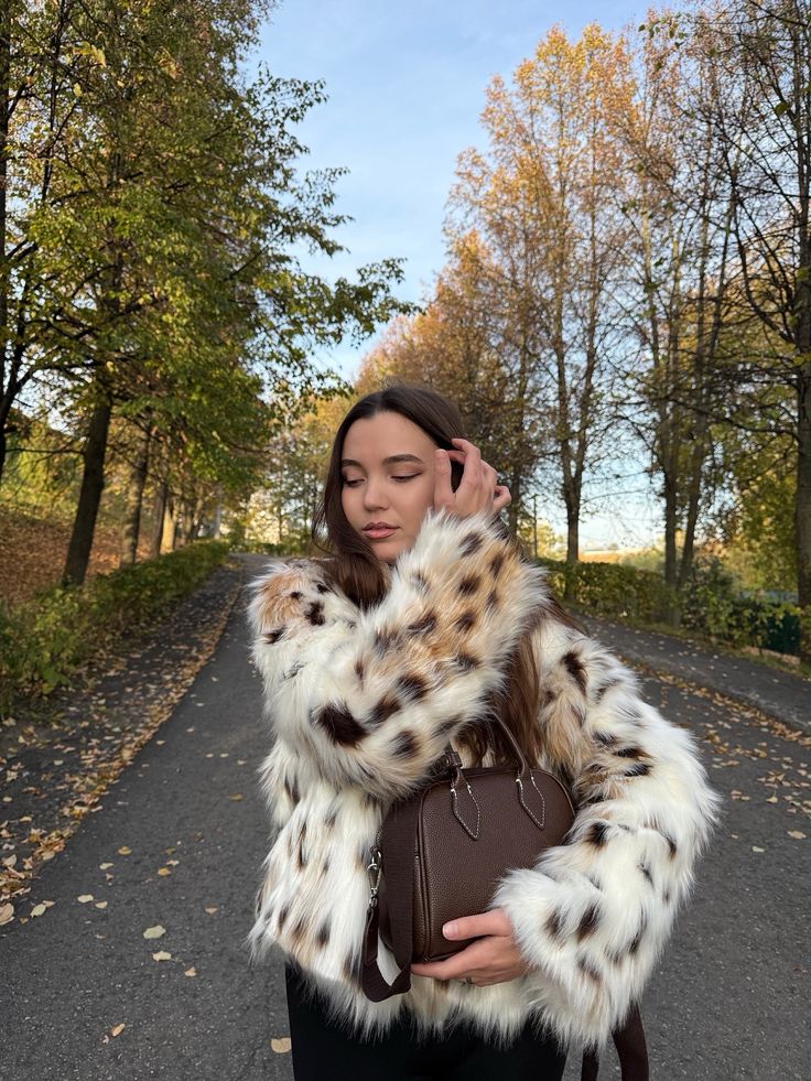 SOKYND Josephine Leopard Faux Fur Coat Coats & Jacketshu1767625273836626982White LeopardXS