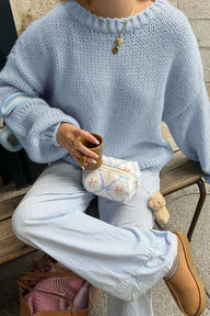 Katie Crew Neck Layering Sweater
