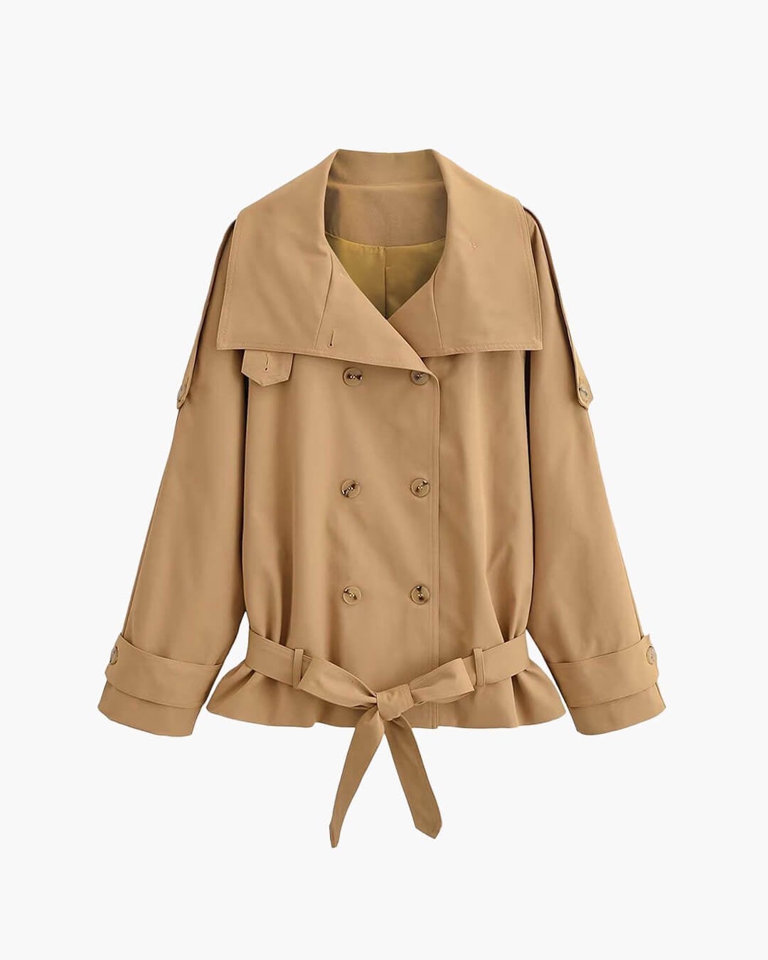 SOKYND Katie High Neck Cropped Utility Trench JacketSOKYND-275415-S-OS-23319S