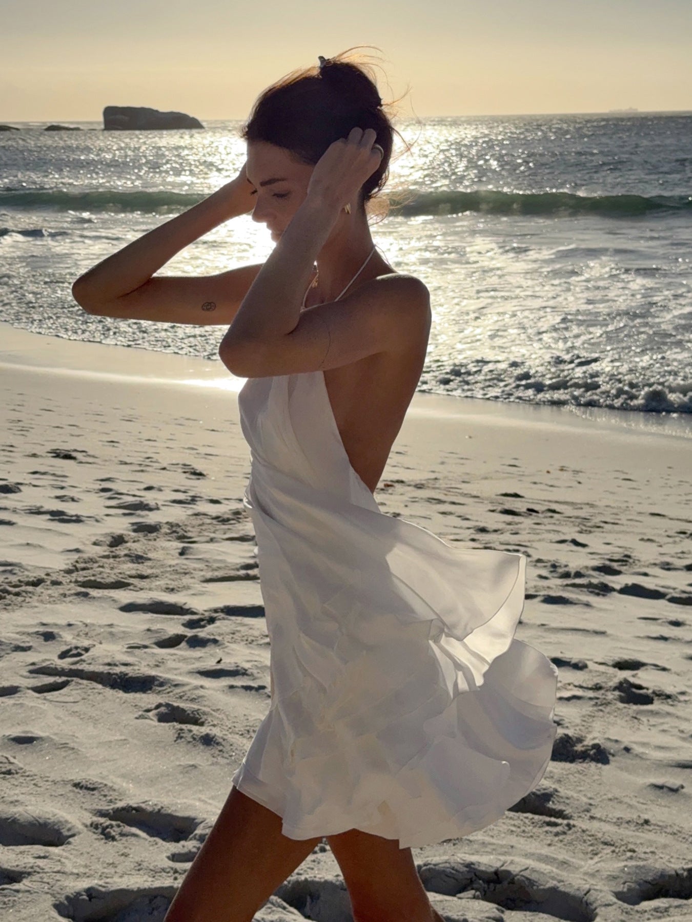 SOKYND Kyra Halter Backless Beach Dress DressSOKYND-975383-WHI-L-79639WhiteL