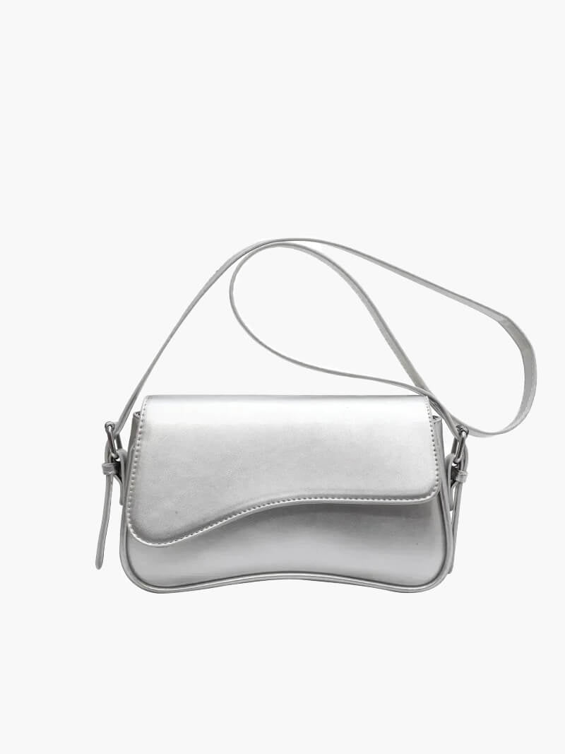 SOKYND Lara Shoulder Saddle Bag BagSOKYND-909399-SIL-R-48311SilverRegular