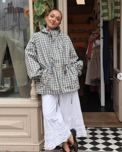 SOKYND Leah Retro Plaid Hooded Jacket JacketSOKYND-410199-M-OS-29463M