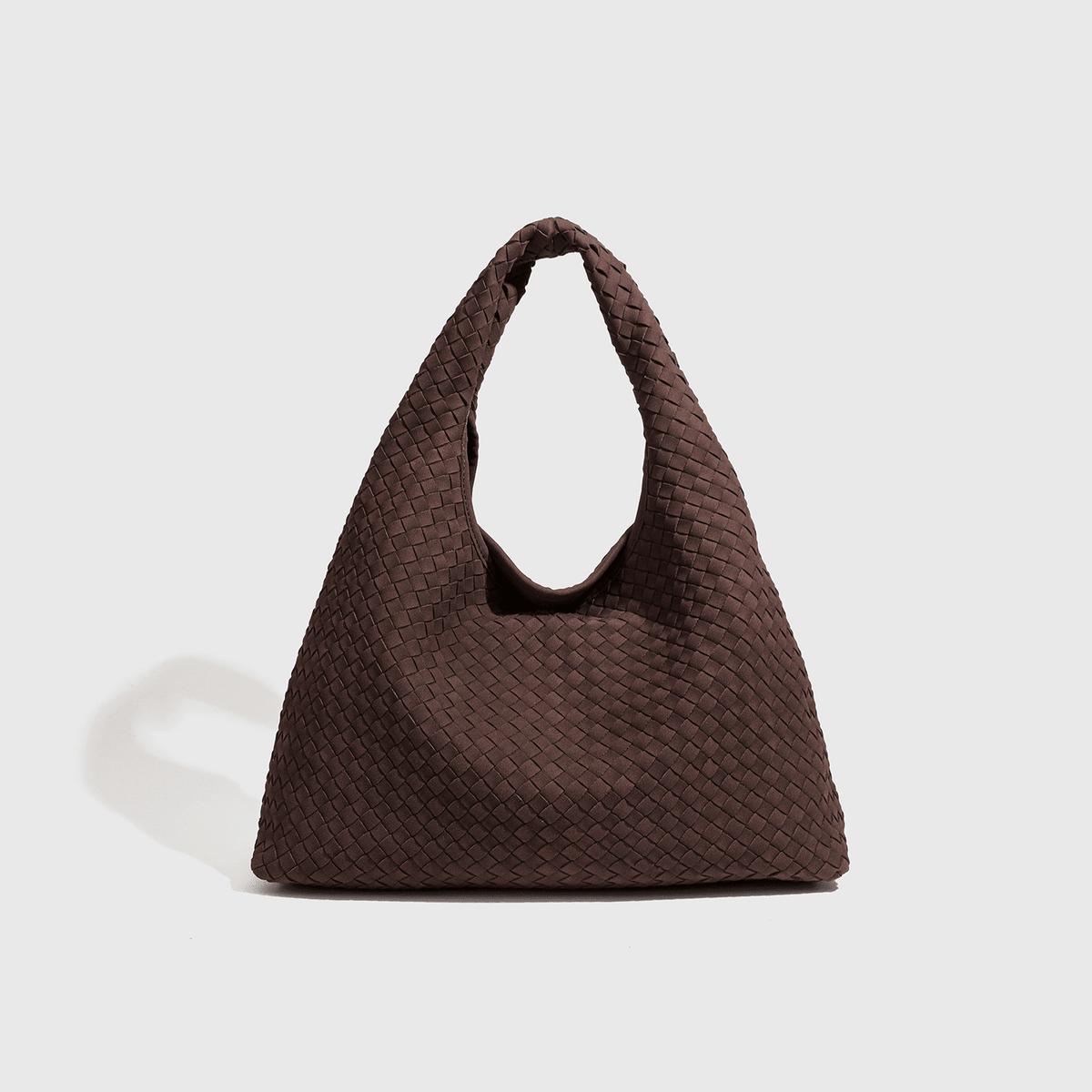 SOKYND Lola Woven Faux Suede Tote Bag BagSOKYND-493847-BRO-OS-47255Brown