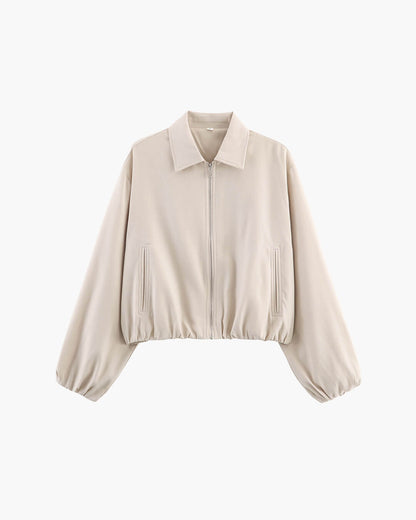 SOKYND Luana Puffed Bomber Jacket Coats & JacketsSOKYND-252375-CRE-XS-98583CreamXS