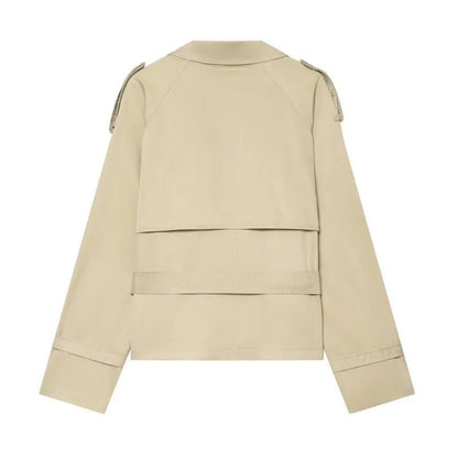SOKYND Lucy Belted Trench Coat CoatSOKYND-541143-BEI-L-32407BeigeL