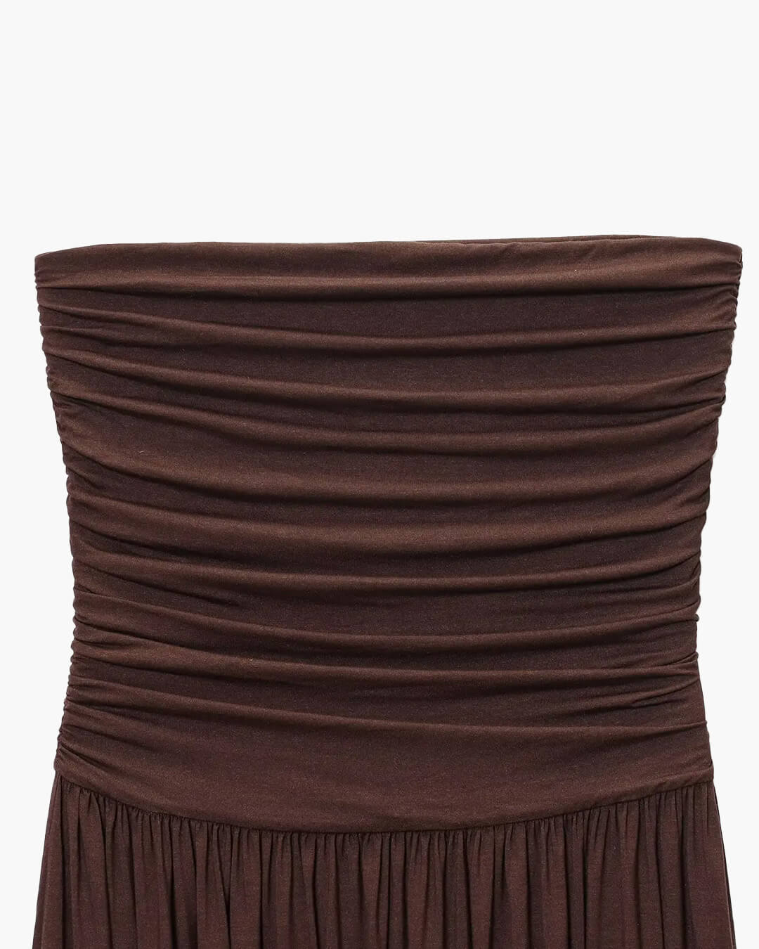 SOKYND Luz Strapless Ruched Maxi Dress Dressestl1774219786668310585M