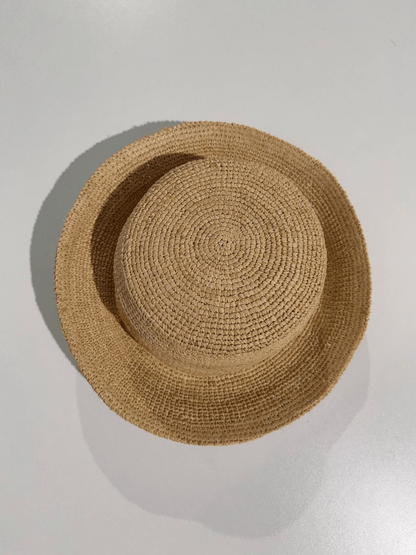 SOKYND Madison Raffia Bucket Hat AccessoriesSOKYND-176343-TAN-56-37047Light Beige56-58 cm