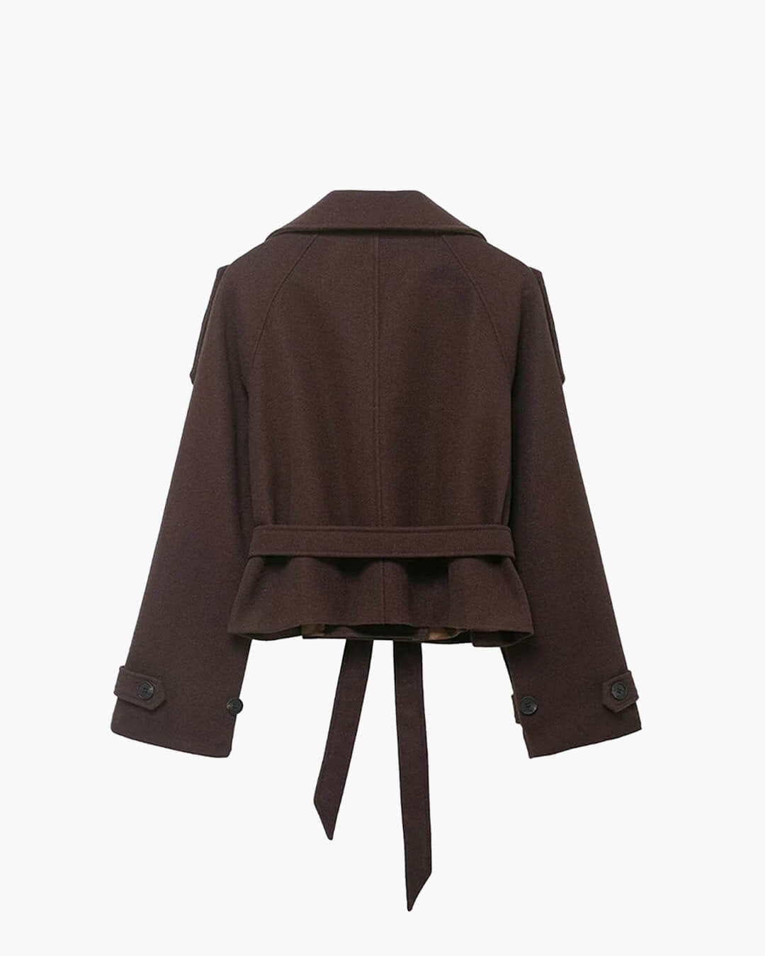 SOKYND Mary High Collared Coat CoatSOKYND-005271-BRO-M-90583BrownM