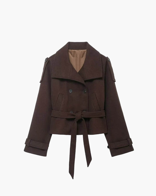 Mary High Collared Coat