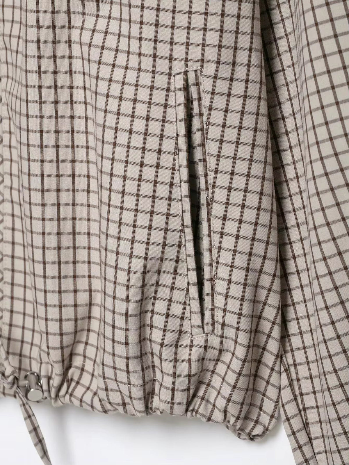 SOKYND Mila Plaid Hooded Cropped Jacket JacketSOKYND-231575-L-OS-33015L