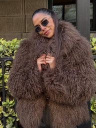 Adjoa Faux Fur Coat