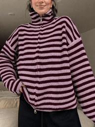 Adella Knit Zip Sweater