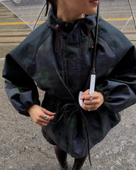 Casaco Teresa Oversized Xadrez com Atilhos [max 255]