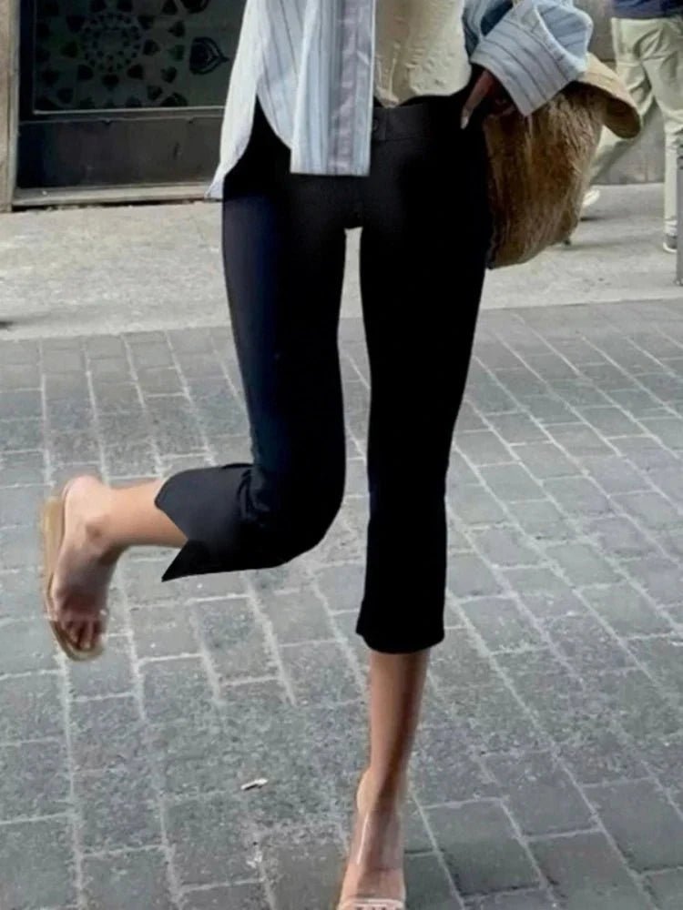 SOKYND Xanthe Black Capri Activewear Pants PantsSOKYND-098903-DEF-S-04855S