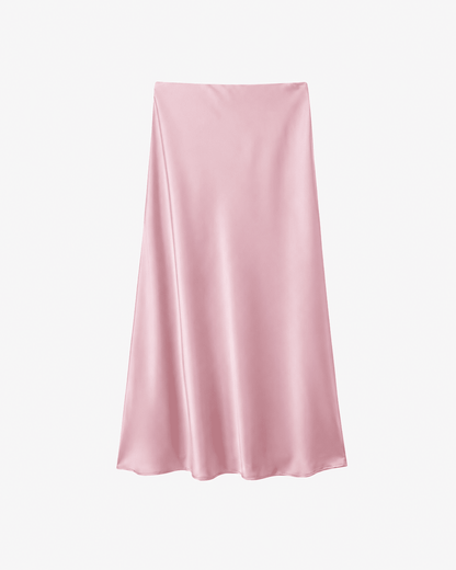 SOKYND Yui High Waist Black Satin Midi Skirt SkirtsSOKYND-337367-LAV-XS-22359LavenderXS