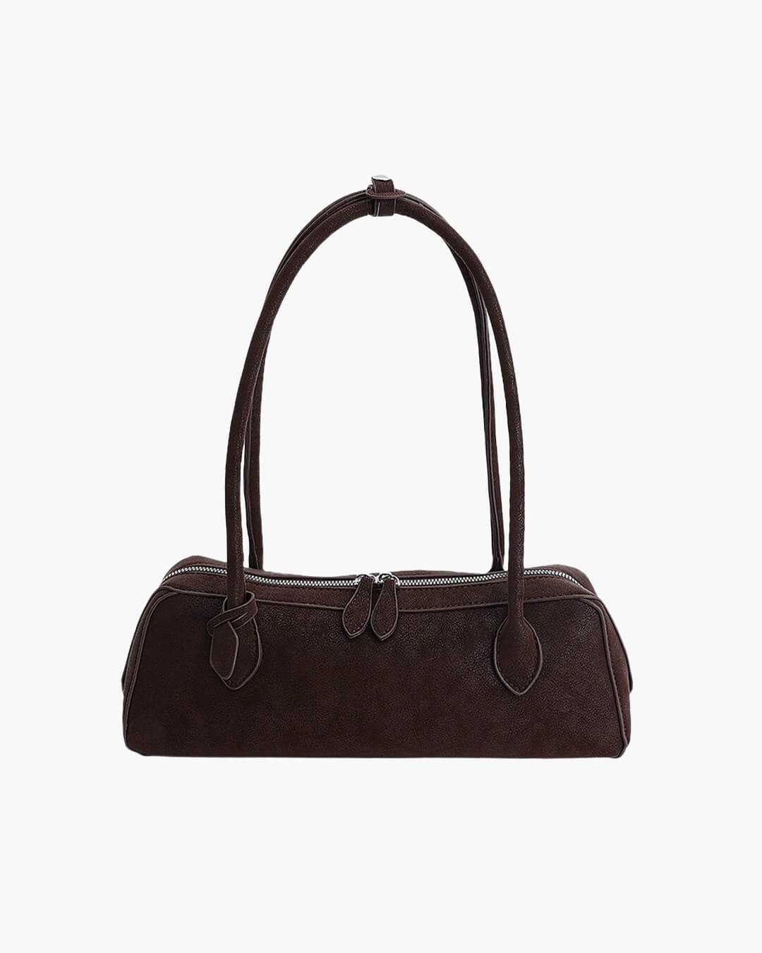 Emma Mala Baguette em Faux Suede